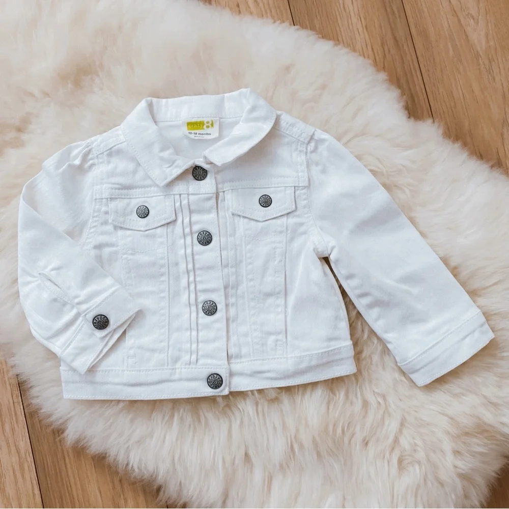 Crazy 8 and Old Navy girls jacket - size 12-18M